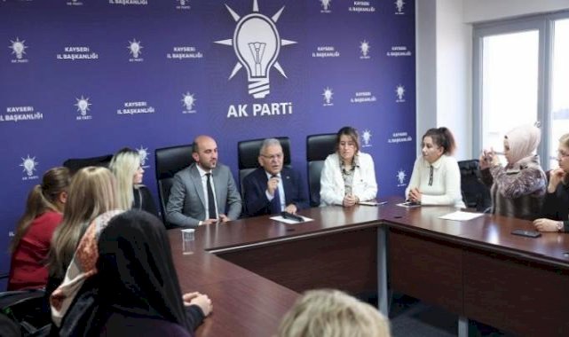 AK Parti Kayseri Melikgazi'ye hayırlı olsun ziyareti