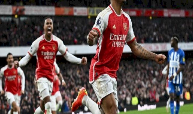 Arsenal, Brighton karşısında iki golle güldü
