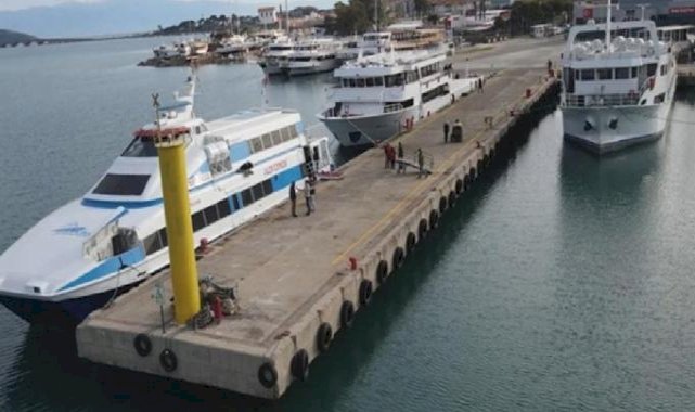 Ayvalık-Midilli kapısında 2024'te  yolcu rekorunun kırılması bekliyor