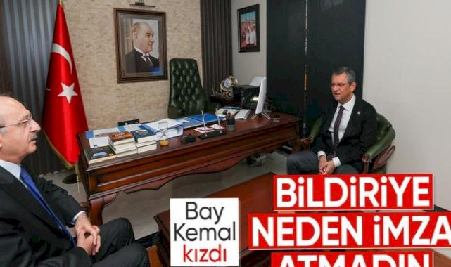 CHP'nin teröre karşı bildiriyi imzalamaması Kılıçdaroğlu'nu rahatsız etti