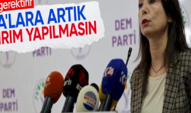 DEM Parti operasyonlardan rahatsız oldu! ’lara S’lara artık yatırım yapmayın
