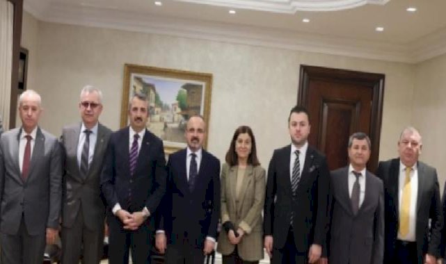 Edirne Valisi ve Keşan protokolünün Başkent'te bürokrasi teması