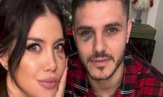 Galatasaray'ın yıldız golcüsü Mauro Icardi eşine kavuştu: Wanda Nara İstanbul'a döndü
