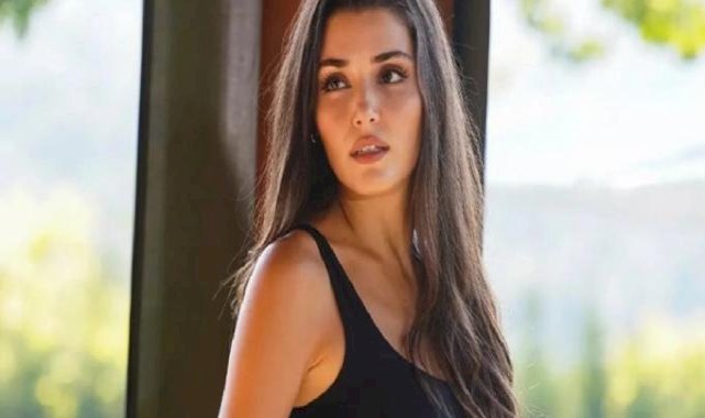 Hande Erçel yeni imajıyla paylaşım yapmaya doymuyor! Bu sefer dinlenirken koydu