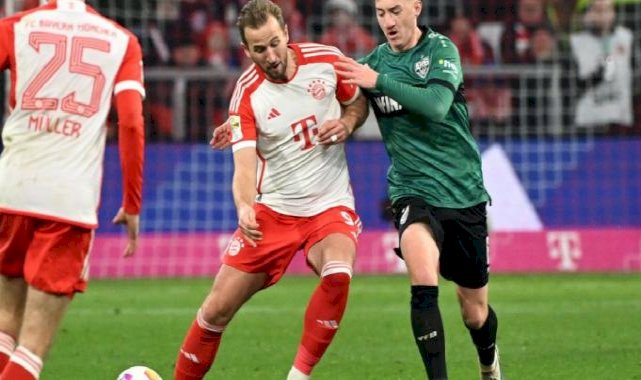 Harry Kane rekora koştu: Bayern üçledi