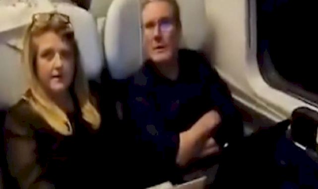 İngiltere'de muhalefet lideri Starmer'a Gazze protestosu