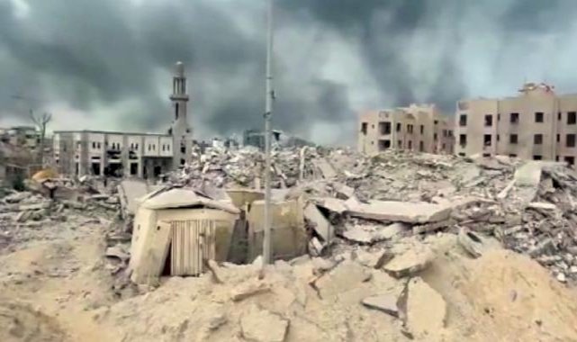 İsrail, Şeyh Zayed bölgesini enkaz yığınına dönüştürdü