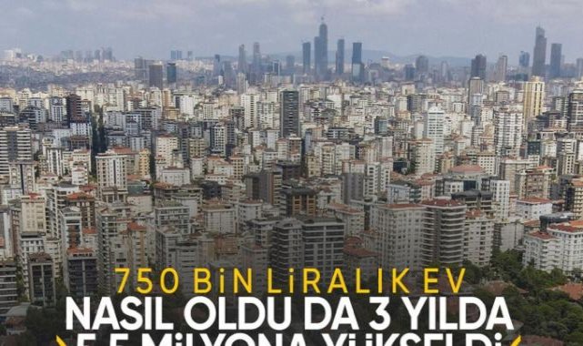 İstanbul konut fiyatlarında zirvede! İşte yıllar içindeki ücret artışı