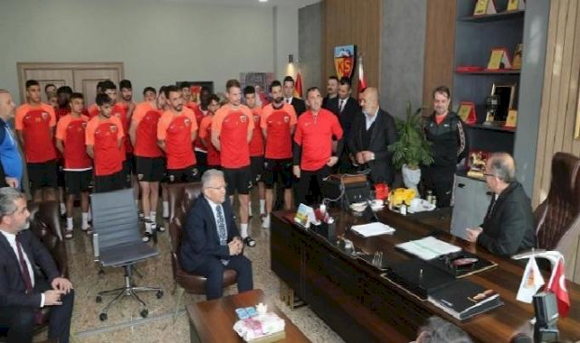 Kayseri protokolünden Kayserispor'a ziyaret
