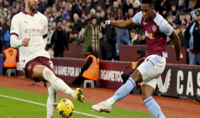Manchester City kayıp! Aston Villa'ya mağlup oldu