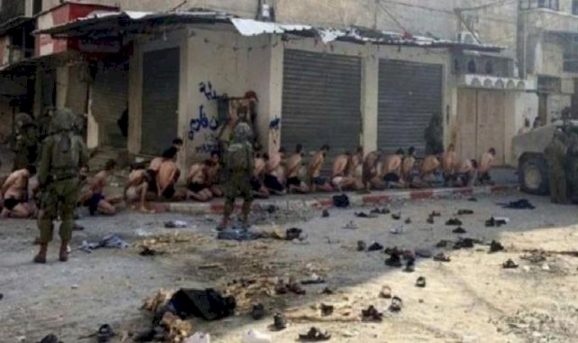 Netanyahu'nun danışmanı, Filistinlilerin yarı çıplak gözaltına alınmasını savundu