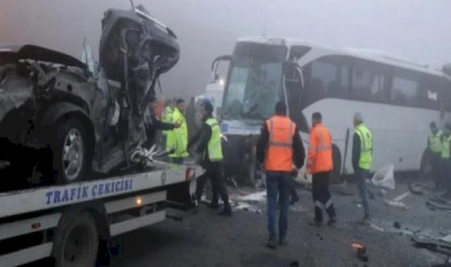 Sakarya'da 10 kişinin öldüğü zincirleme kazanın nasıl meydana geldiği ortaya çıktı