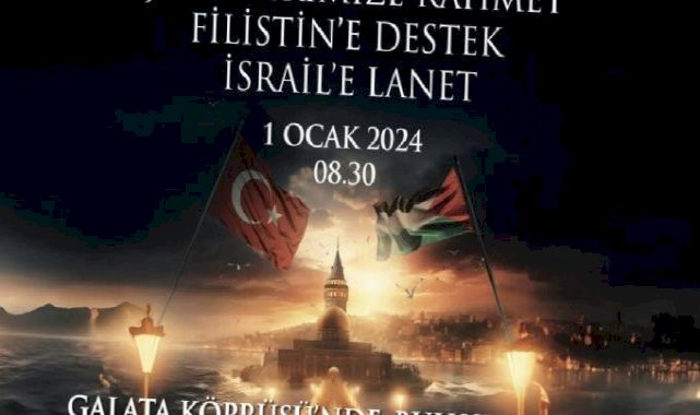 Sivil toplum kuruluşlarından tarihi çağrı: 1 Ocak sabahı tüm halkımızı Galata Köprüsü'ne bekliyoruz