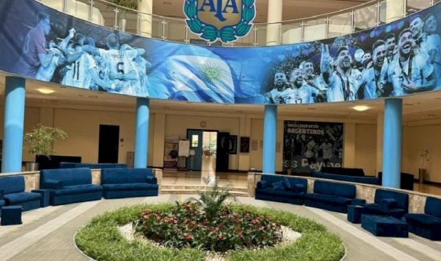 Son Dünya Kupası şampiyonu Arjantin'in hatırası Katar'da yaşatılıyor