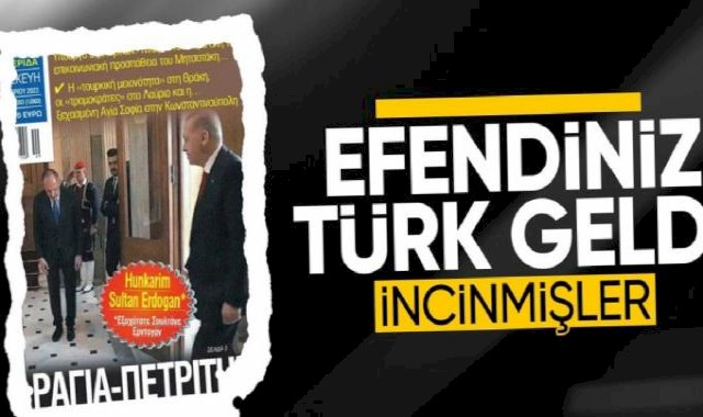 Yunanistan Dışişleri Bakanı Yerapetritis, Cumhurbaşkanı Erdoğan'ı eğilerek karşıladı