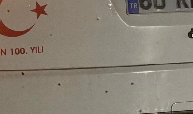 Tokat'ta 33 yolcunun bulunduğu otobüsüne tüfekle ateş açıldı