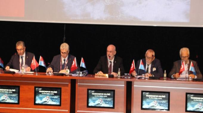 Trabzonspor Yönetimi ibra edildi, kulübün borcu 4 milyar 45 milyon lira!