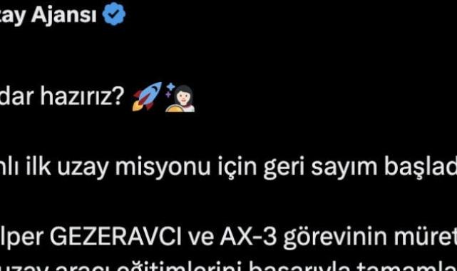 Türkiye'nin ilk uzay yolcusu olacak: Alper Gezeravcı uzay aracı eğitimini tamamladı