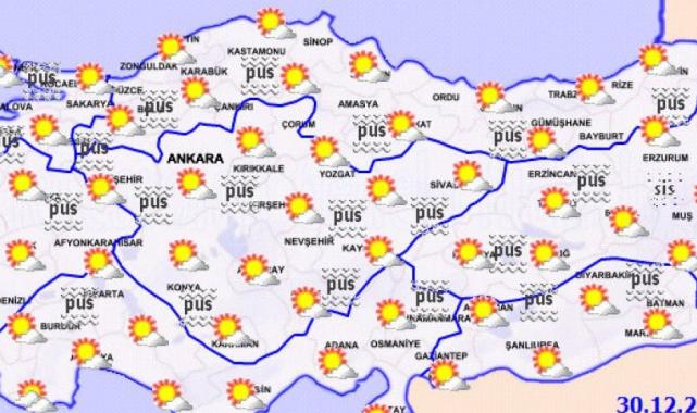Yılbaşında plan yapacaklar dikkat! Meteoroloji hava durumunu paylaştı...