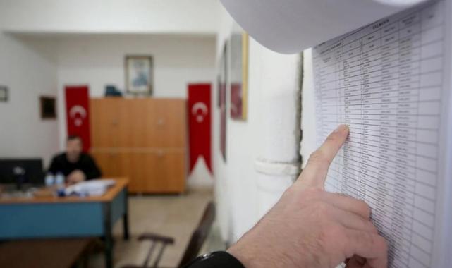 Yurt içi seçmen listeleri 4 Ocak'ta askıya çıkacak