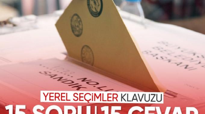 15 soruda yerel seçim: Merak edilenler yanıt buldu
