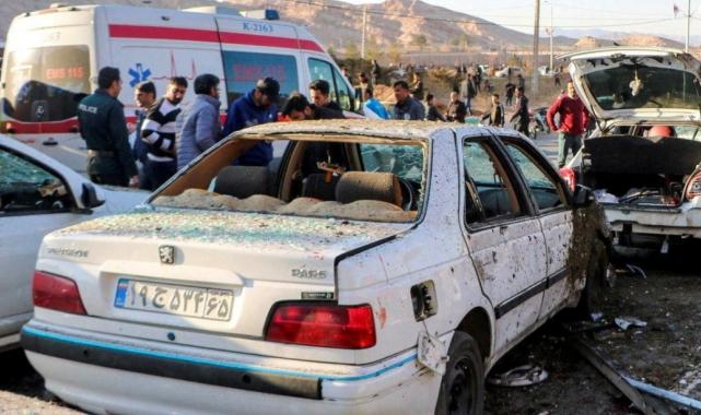 4 yıl sonra yeniden: İran cami kubbesine 'intikam bayrağını' çekti