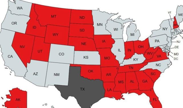 ABD'de Teksas'a destek veren 25 eyaletten Joe Biden yönetimine karşı bildiri