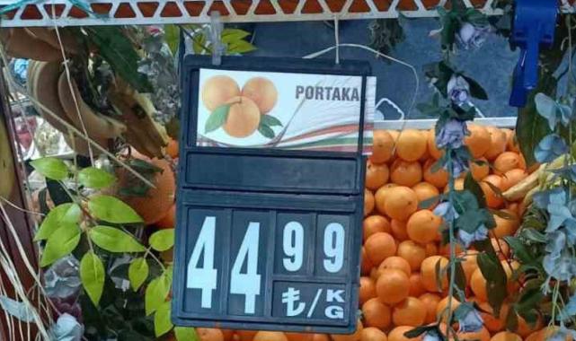 Adana'da portakalın kilosu bahçede 3 lira, markette 45 lira