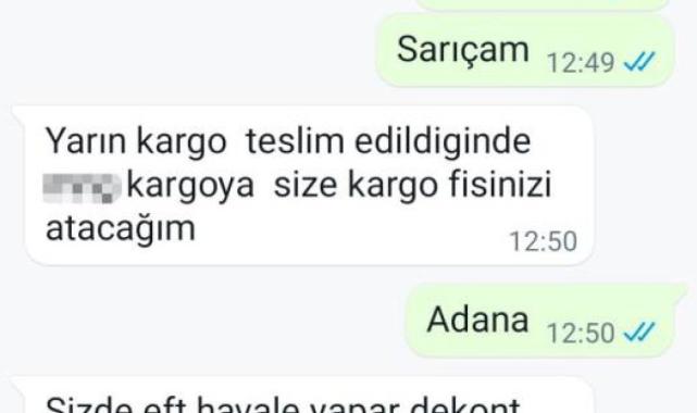 Adana'da televizyon siparişi veren adam kargo ağırlığını görünce oyunu anladı! Parayı göndermedi