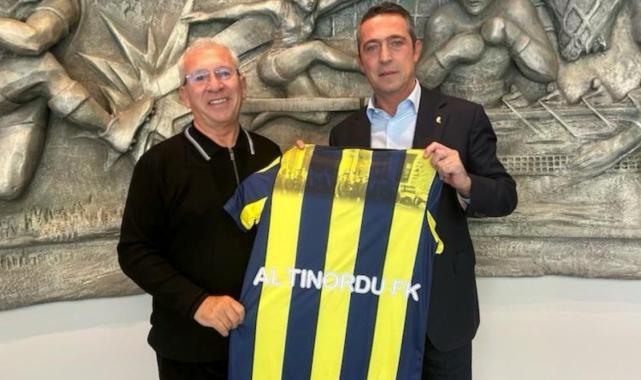 Altınordu Başkanı Seyit Mehmet Özkan'dan Ali Koç'a ziyaret