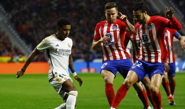 Atletico Madrid, Real Madrid'i Kral Kupası'nda mağlup etti