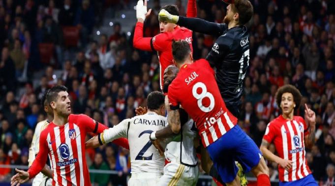 Atletico Madrid, Real Madrid'i Kral Kupası'nda mağlup etti