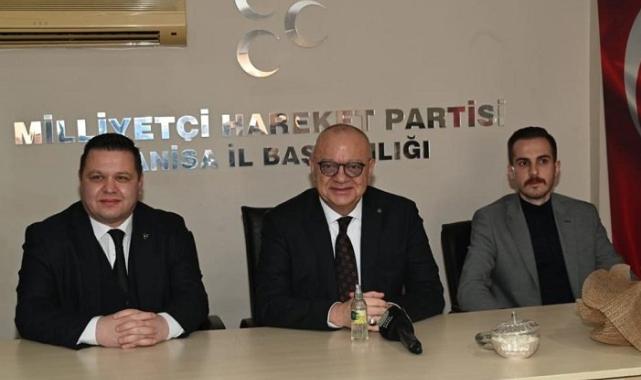 Başkan Ergün MHP il teşkilatıyla buluştu