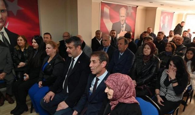 Başkan Ergün MHP il teşkilatıyla buluştu