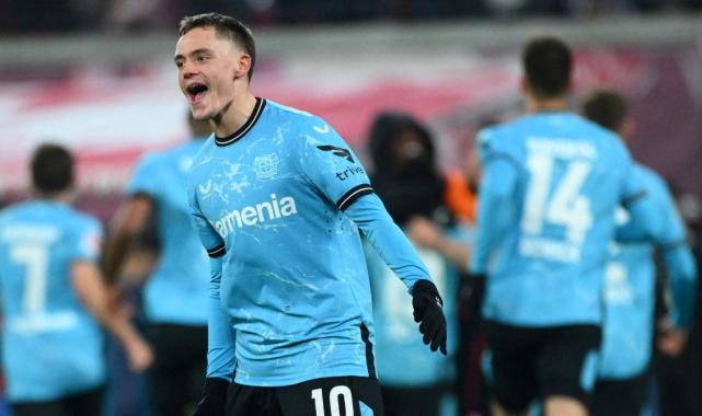 Bayer Leverkusen, Leipzig karşısında son dakikada galibiyete uzandı