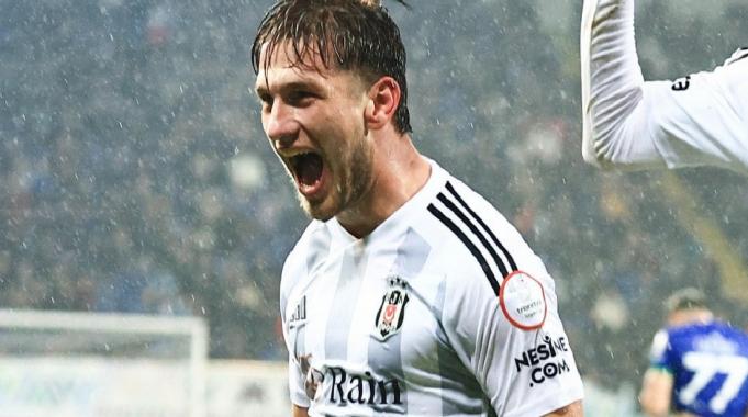 Beşiktaşlı Semih Kılıçsoy gollerine devam ediyor