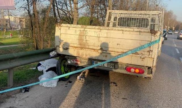 Bursa'da motosiklet kazası: 1 ölü 1 yaralı