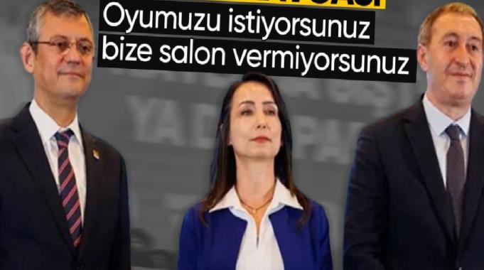 CHP ve DEM Parti birbirine girdi! Eş başkandan zehir zemberek sözler