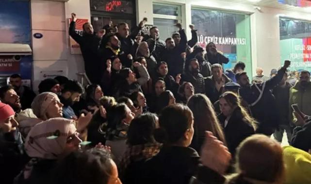 CHP'de İzmir krizi: Partililer açıklanan adayları protesto etti