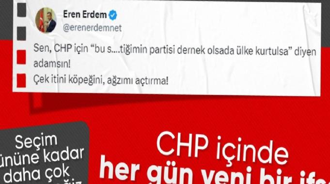 CHP'de Kemalcilerle değişimcilerin kavgası: Eren Erdem küfürleri ifşaladı