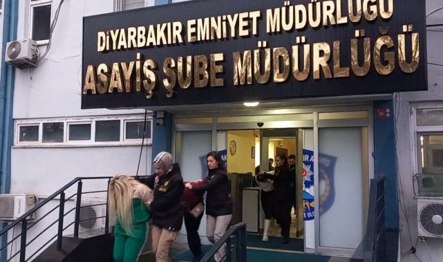 Diyarbakır’da fuhuş çetesine operasyon düzenlendi