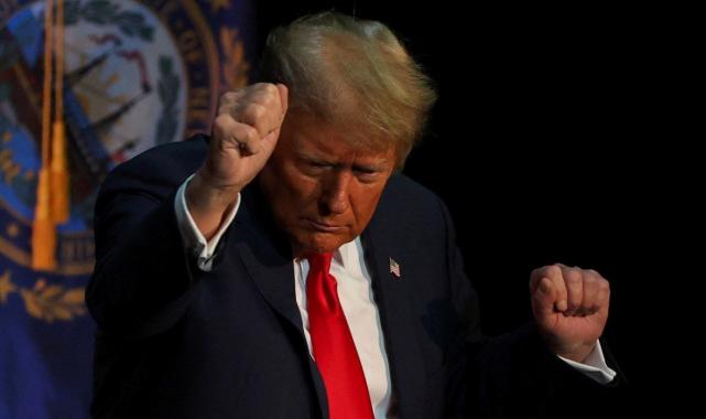 Donald Trump adım adım adaylığa... New Hampshire'de ön seçimleri kazandı