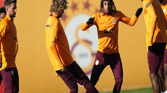 Galatasaray, Konyaspor maçının hazırlıklarını sürdürdü