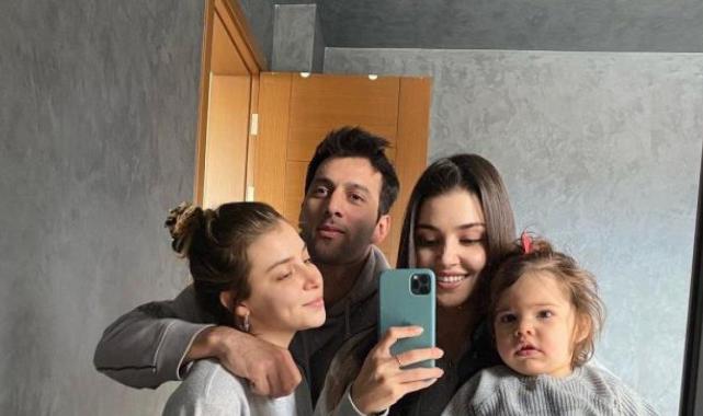 Hande Erçel’in ablası Gamze Erçel süper minisiyle sosyal medyayı salladı! Hande ablasına çekmiş…