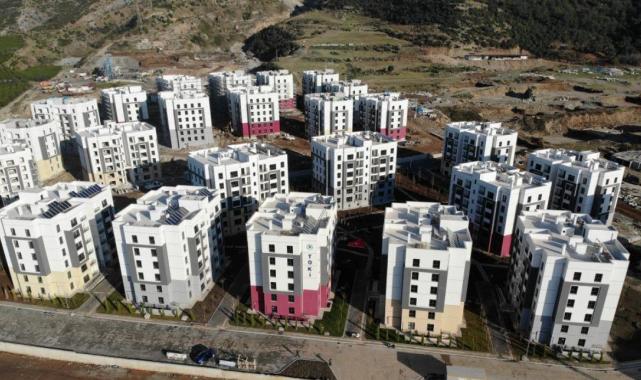 Hatay'da afet konutlarında sona doğru: Teslimat 2 Şubat'ta