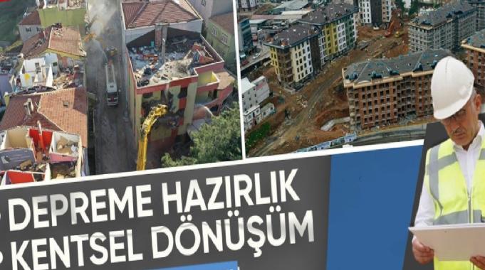 Hilmi Türkmen&#039;den kentsel dönüşüm paylaşımı: Anlaştık, yıktık, yapıyoruz