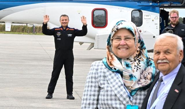 İlk Türk astronot uzayda! Annesinin sözleri duygulandırdı: Bağrıma basmak istedim...