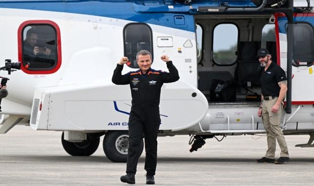 İlk Türk astronot uzayda! Annesinin sözleri duygulandırdı: Bağrıma basmak istedim...