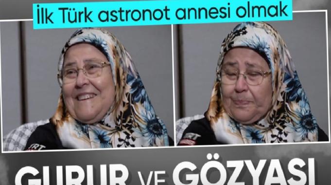 İlk Türk astronot uzayda! Annesinin sözleri duygulandırdı: Bağrıma basmak istedim...