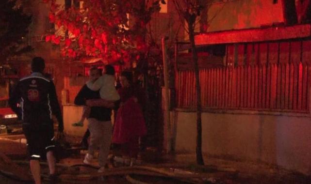 İstanbul Pendik'te doğalgaz borusu patladı: Bina tahliye edildi